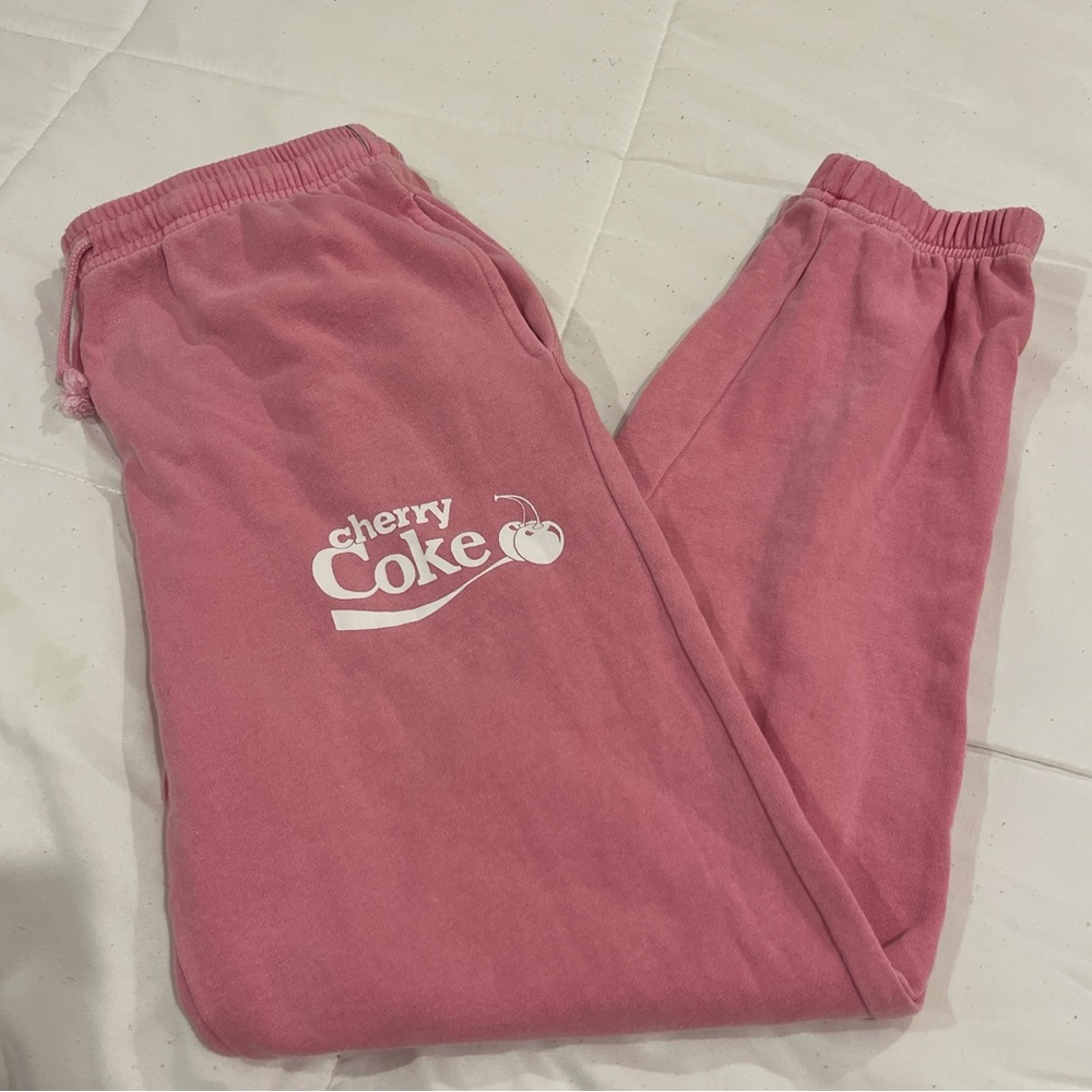 Cherry Coke Pink Sweatpants